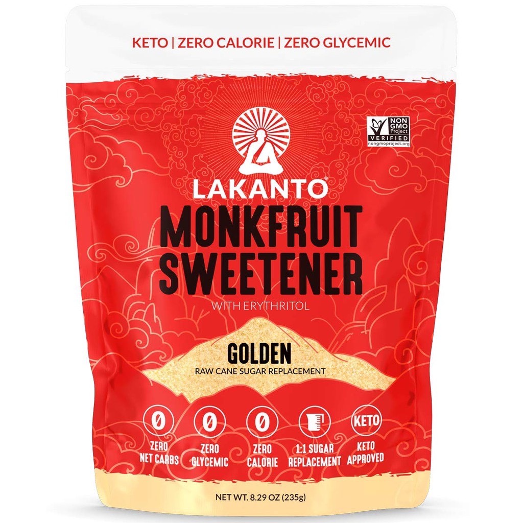 [HCM]Đường Vàng Ăn Kiêng Cho người ăn Keto Gym Tiểu Đường Giảm Béo - Đường Lakanto Monkfruit Sweetener
