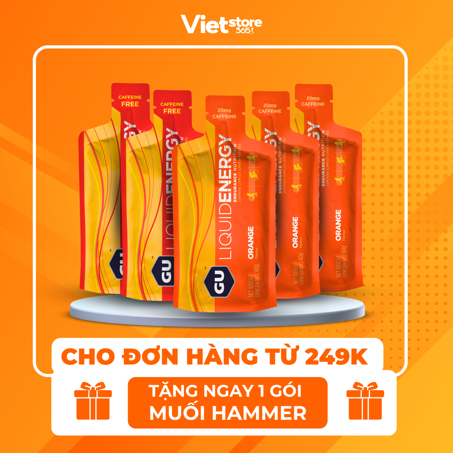 Gu liquid gel thức uống năng lượng liquid gel gu energy nhiều vị