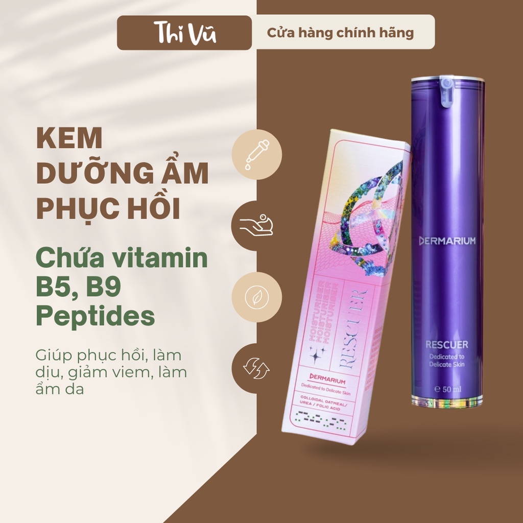 Dermarium Rescuer Kem dưỡng ẩm phục hồi da 45g - thivu2015