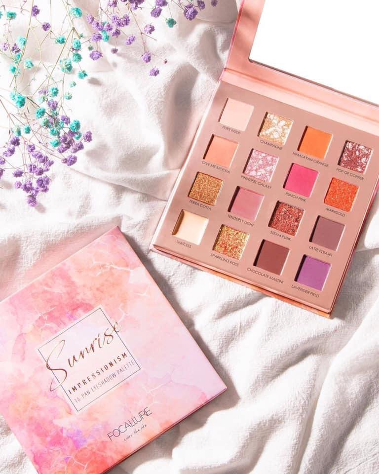 Bảng phấn mắt sunrise focallure 16 màu