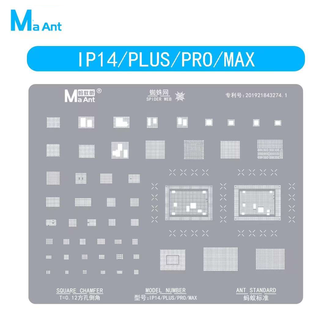 Vỉ đổ chân full ic iph.one 14 - 14 mini - 14 pro - 14 promax | cpu a16