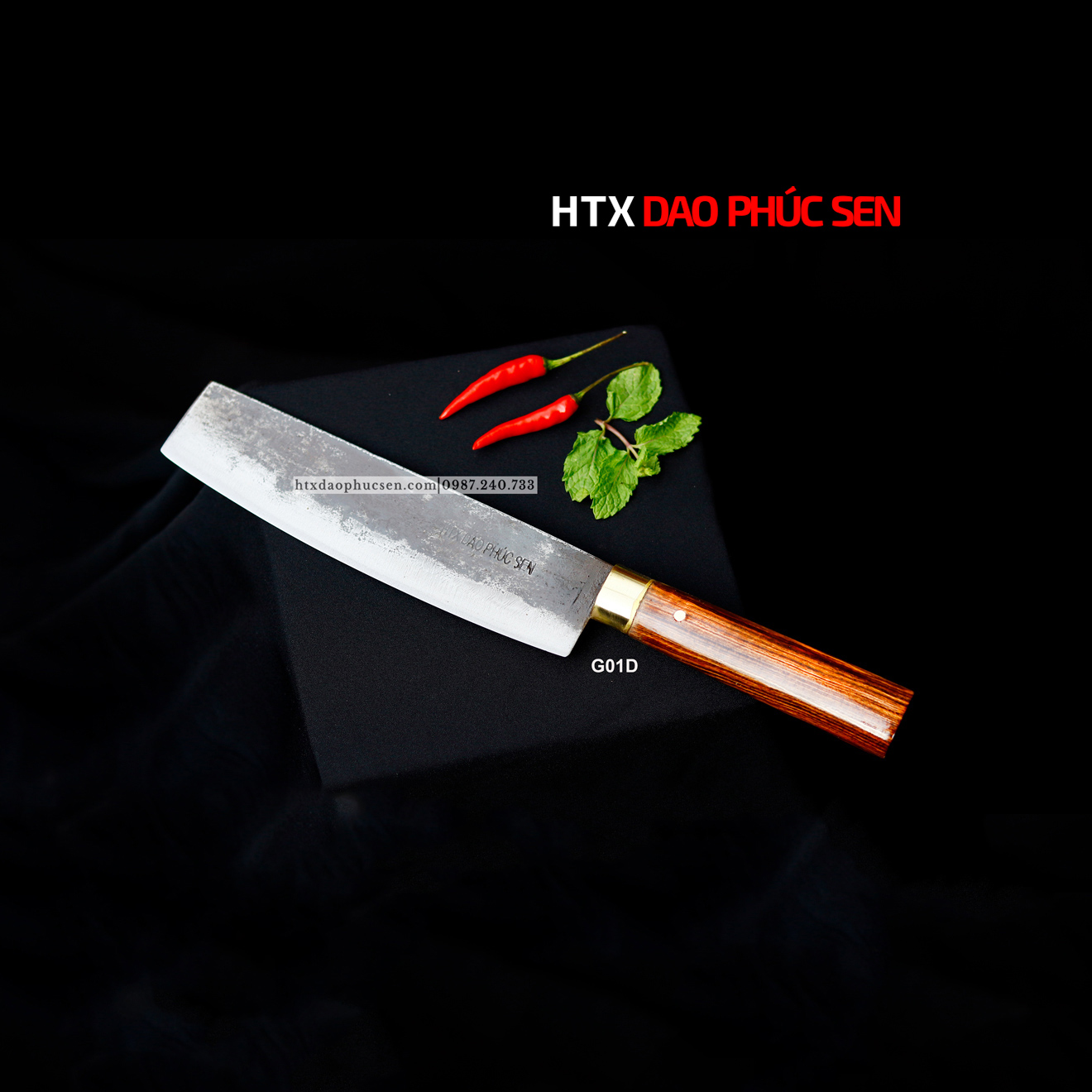 Dao phúc sen thái 18 khâu đồng