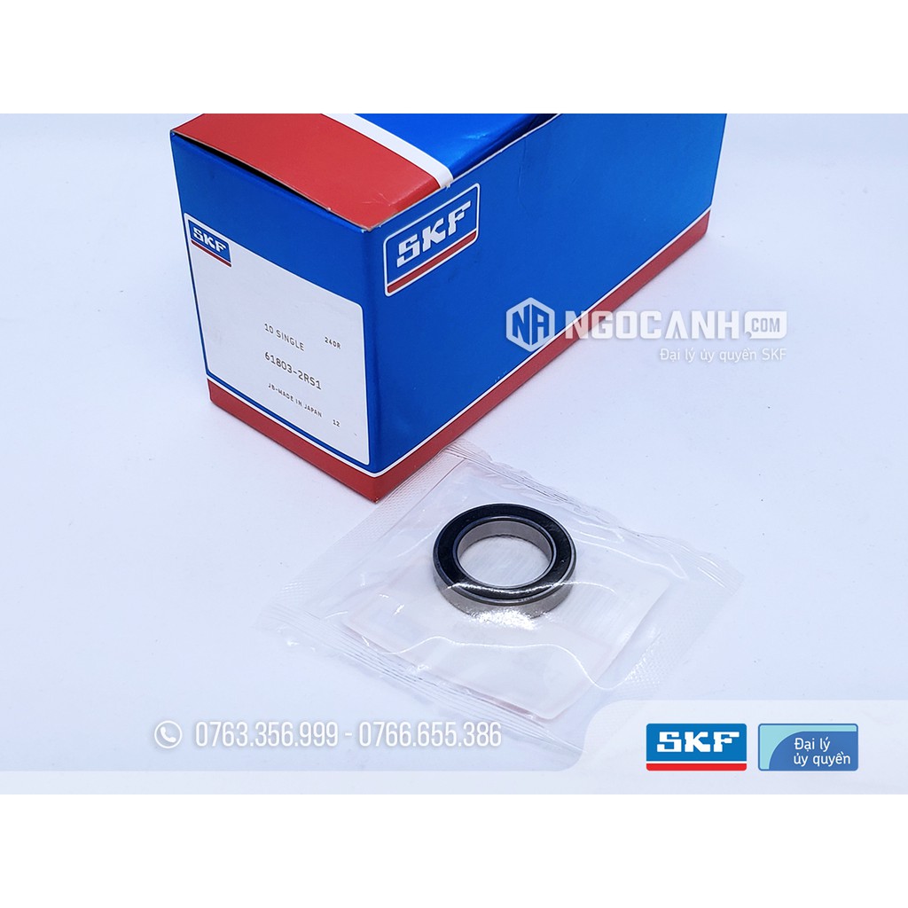 Vòng bi bạc đạn 61803-2rs1 chính hãng skf