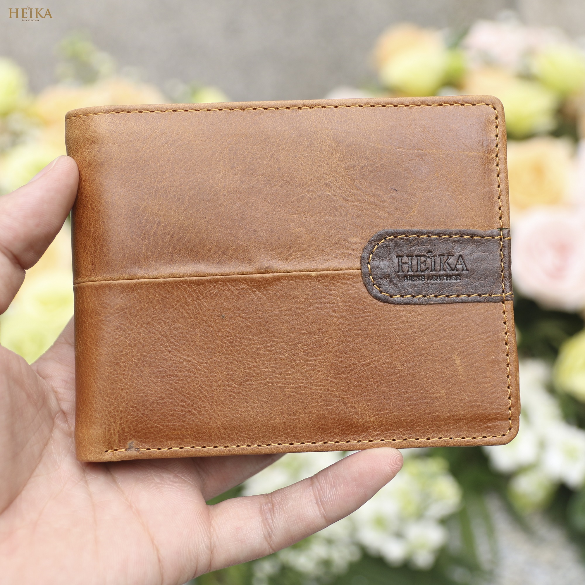 Bóp nam/Ví Nam Ngang Da Bò Thật 100% - VN66