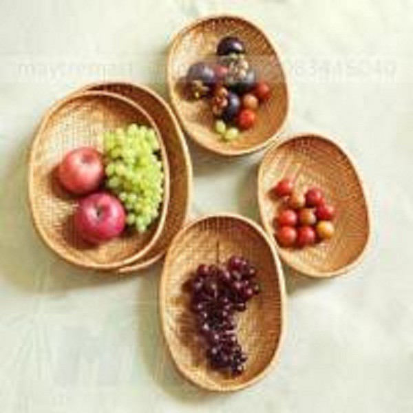Mẹt tre hình oval