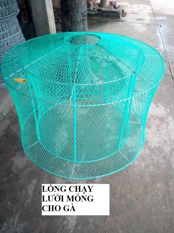 LỒNG CHẠY LƯỚI MỎNG CHO GÀ