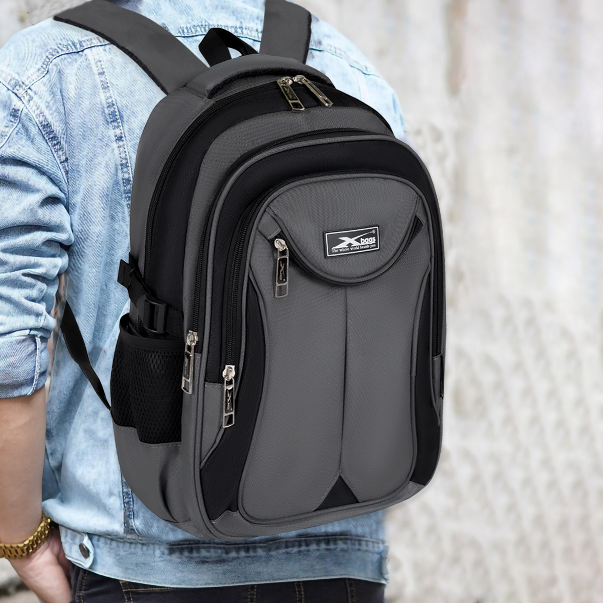 Balo chống sốc laptop, balo đi học size lớn, balo đựng laptop cao cấp Xbags Xb 2004