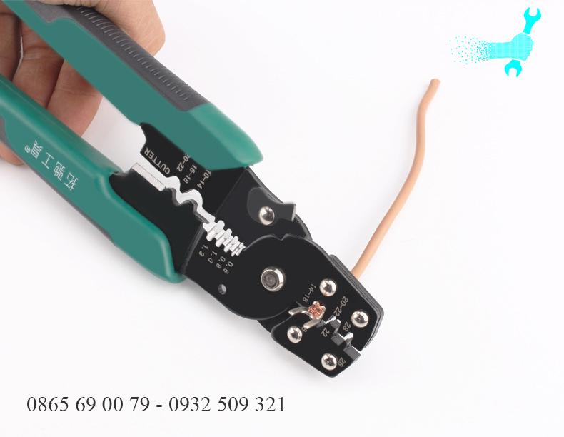 Kiềm Bấm Cos ,Kiềm Tuốt Dây Điện, Dây Cáp Đa Chức Năng( kìm bấm cos, kềm bấm cos )