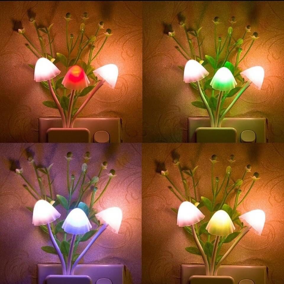 Đèn ngủ Led cảm biến ánh sáng giúp đèn tự phát sáng khi trời tối và tự tắt khi trời sáng