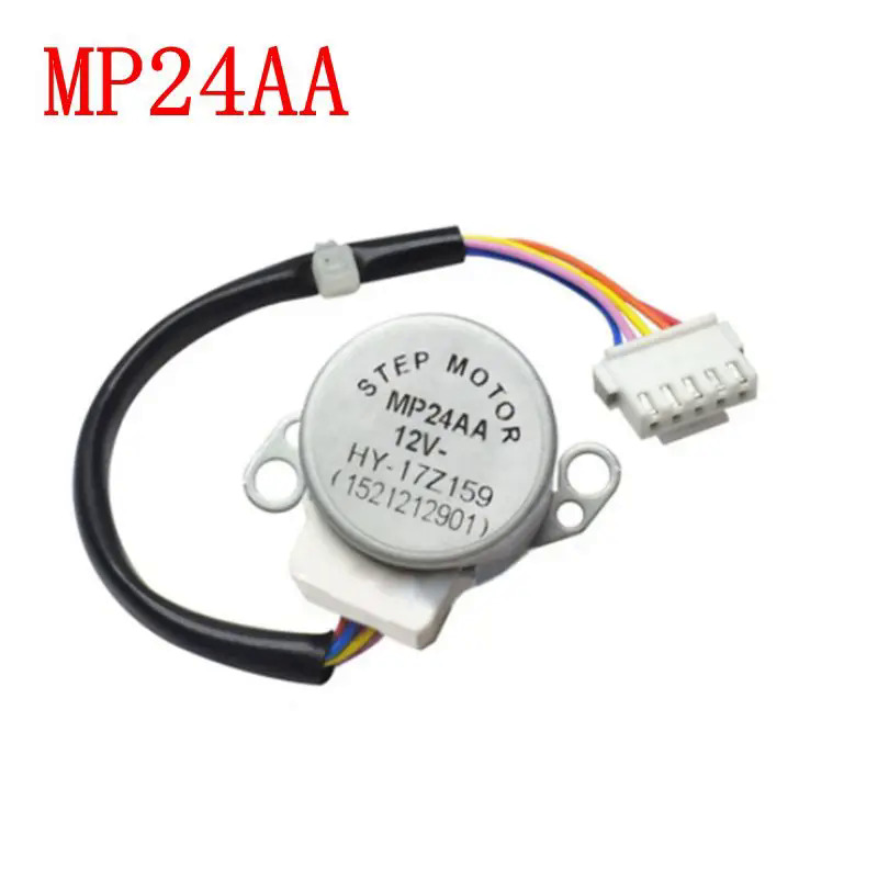 Mới ban đầu cho điều hòa không khí Gree Drift Swing gió động cơ bước động cơ mp24aa 1521212901 DC12V bộ phận
