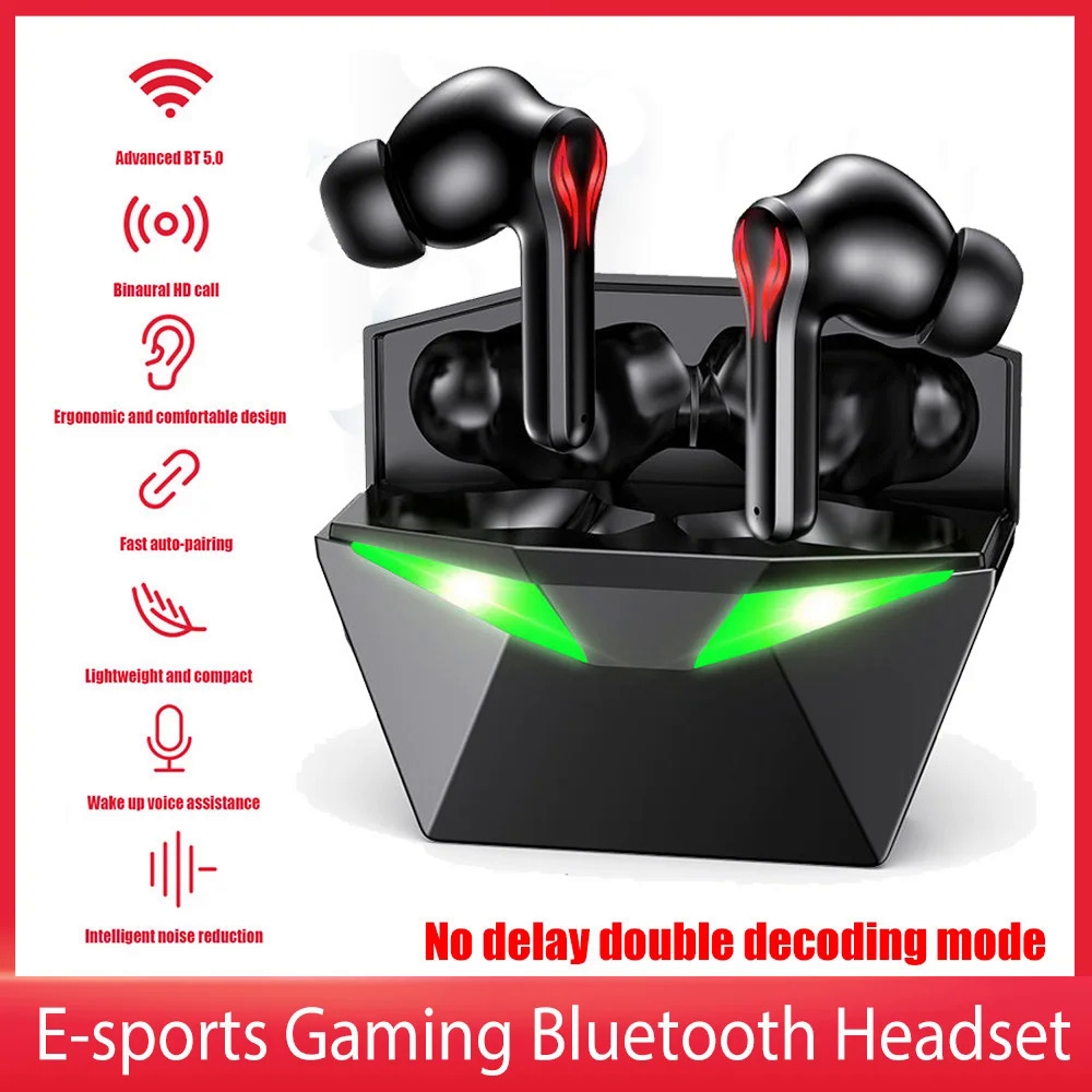Hot không dây Bluetooth Tai nghe earloop Tai nghe Fone de ouvido âm nhạc thể thao Tai nghe chơi game rảnh tay cho tất cả các điện thoại thông minh