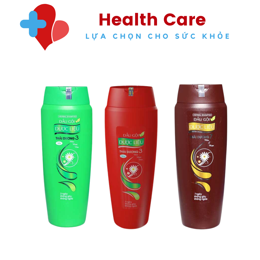 Dầu gội dược liệu thái dương 3 thái dương 7