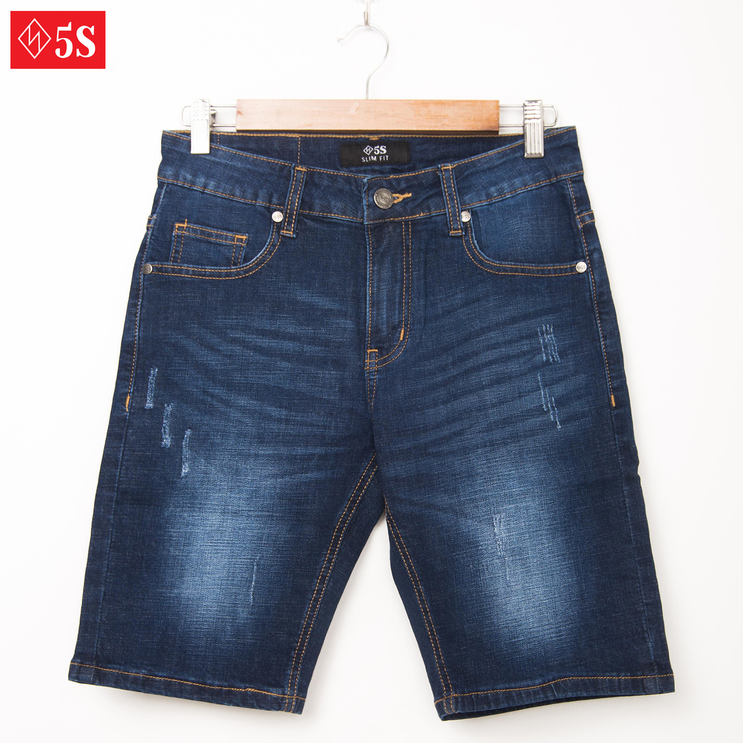 Quần Short Jean Nam 5S (2 mẫu) Chất Cotton Cao Cấp ,Thiết Kế Trẻ Trung, Nam Tính (QNB5S-N3)