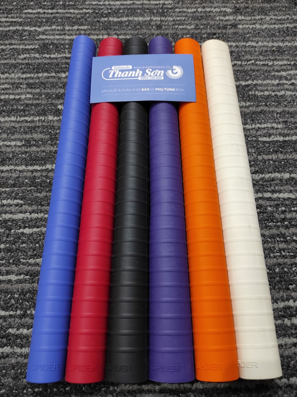 Ruốc cơ Bida Spider với 6 màu sắc