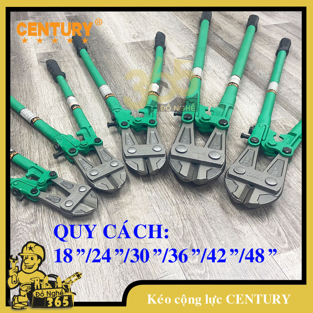 Kìm cắt sắt cộng lực century, kìm cộng lực cắt sắt, kéo cắt sắt cộng lực, được chế tạo bằng thép tốt đảm bảo độ cứng cao