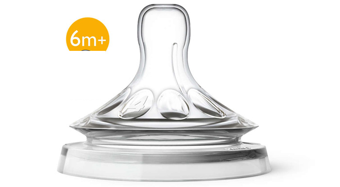 Núm Ty Avent 6M+ Natural dành Cho Bé 6 tháng trở lên Hàng công ty