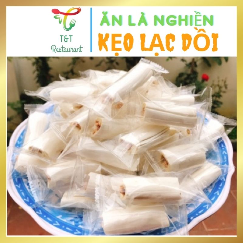 Kẹo Lạc Vừng Dồi, Kẹo Lạc Vừng truyền thống thơm ngon, giòn, thích nhất khi uống trà