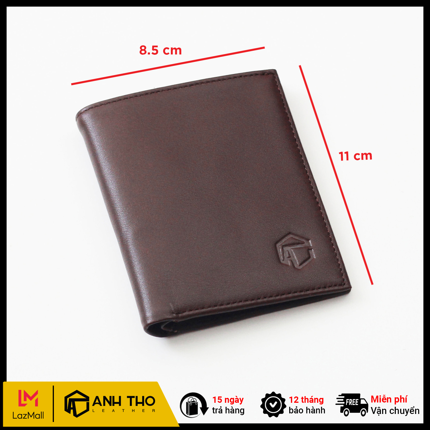 Ví mini da bò at leather capt