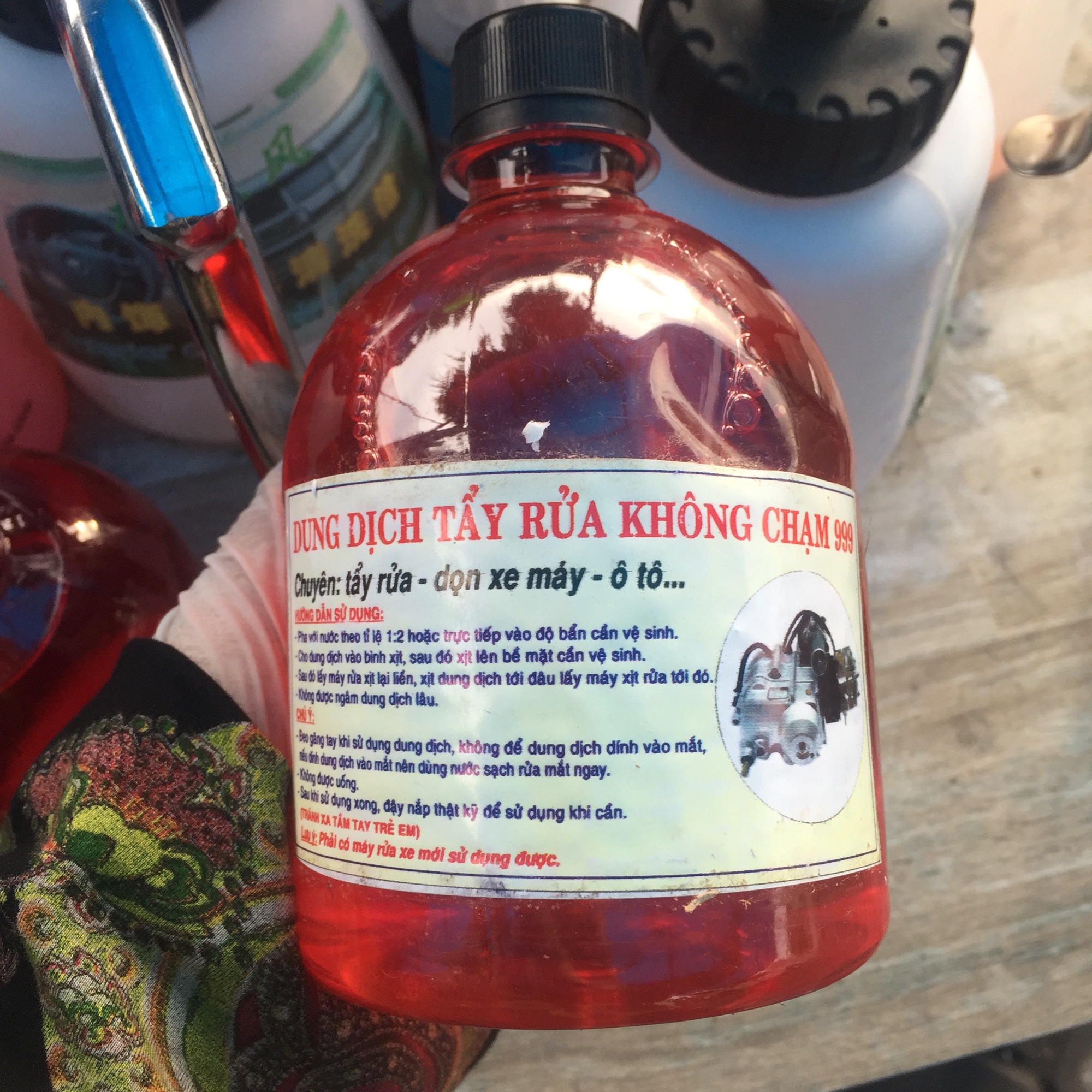 Siêu tẩy rửa đậm đặc không chạm 999