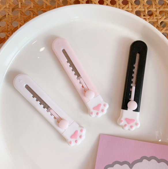 Dao rạch giấy Cute Color đáng yêu - Rọc giấy học sinh chất lượng cao bền bỉ giá rẻ