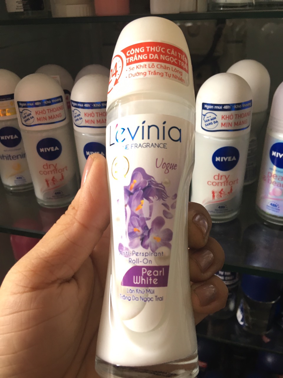 Lăn khử mùi levinia 60ml