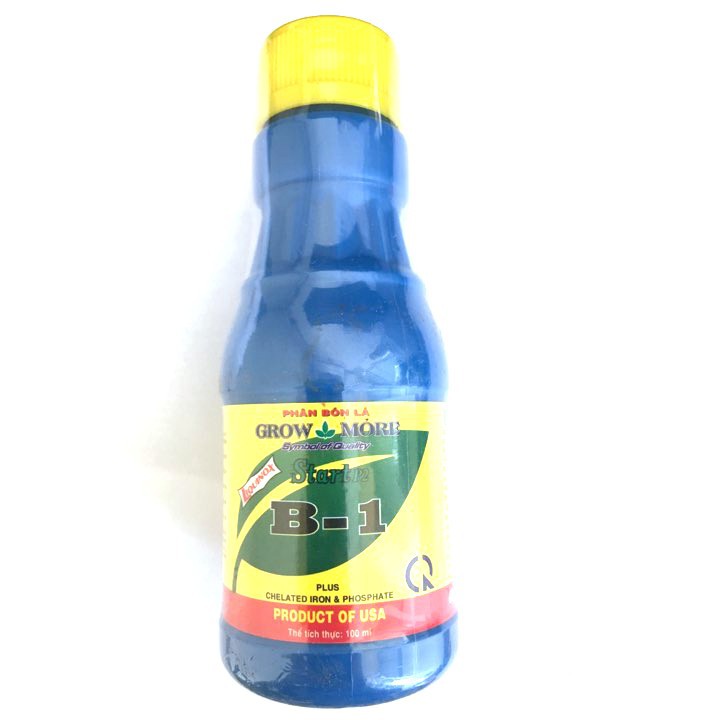 Phân bón Vitamin B1 Mỹ Bổ sung Liquinox và sắt - Kích ra rễ, tăng cường sinh lực, chống sốc, giải độc cho cây