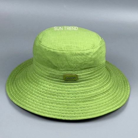 Nón bucket nữ- Mũ nón vành đi biển- Nón thời trang nữ logo vành chất liệu kaki, kiểu dáng đơn giản