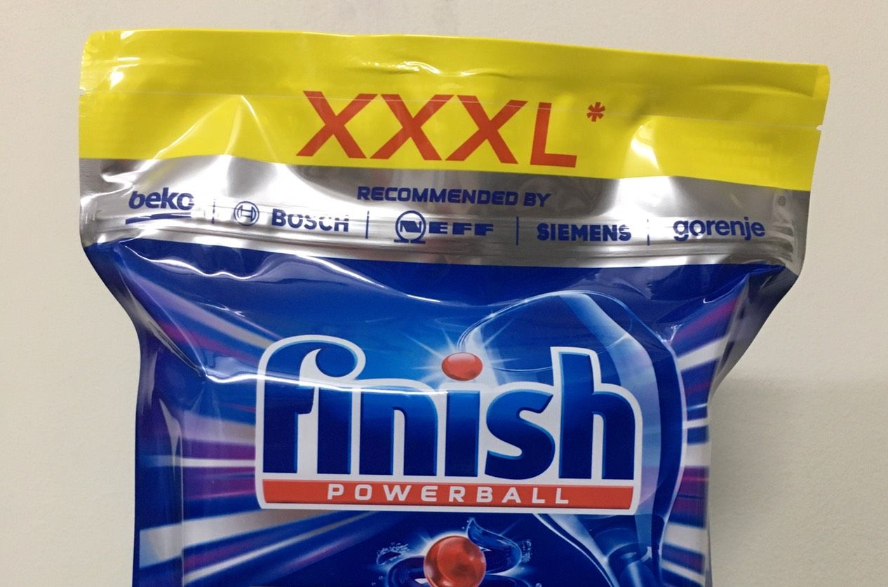 Viên rửa bát Finish Quantum Túi 40 viên