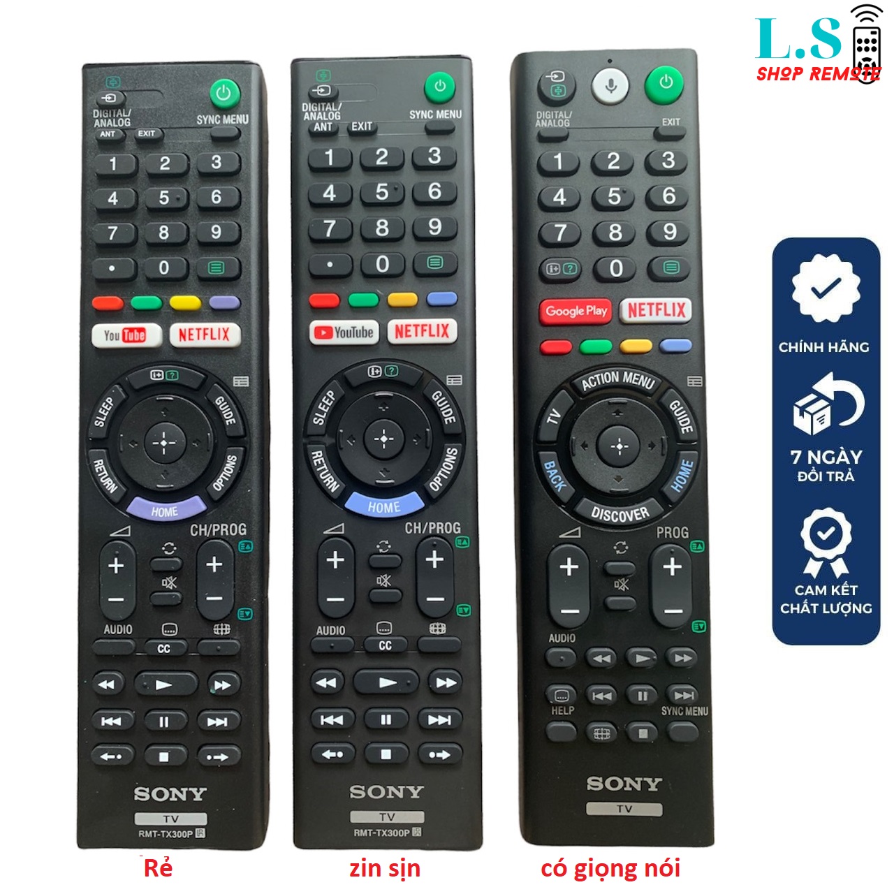 Điều khiển tivi Sony giọng nói Smart, Bravia, 4K, remote tv sony thông minh, mót tivi sony RMF-TX300P, TX300P 55X8000E, sony 55 inh 55X7500F