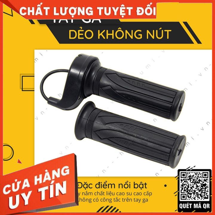 Tay ga 🛒 tay ga xe diện dẻo không nút dễ dàng lắp đặt