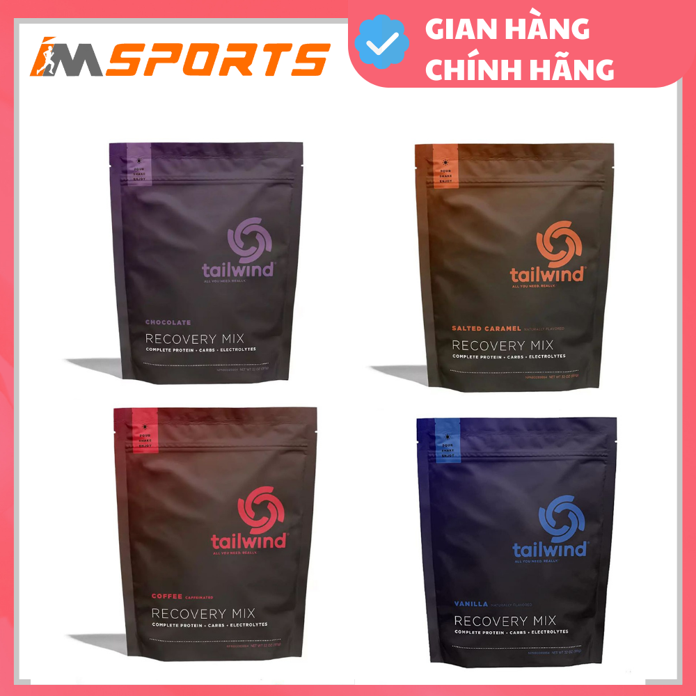 Bột Dinh Dưỡng Phục Hồi Chạy Bộ - Tailwind Rebuild Recovery 15 Servings - Nhiều vị