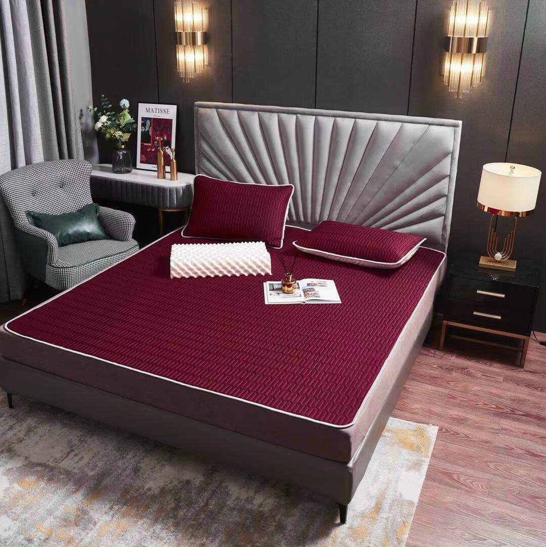Chiếu điều hòa mủ cao su non latexthai màu đỏ hàng loại 1 shop nhadep56