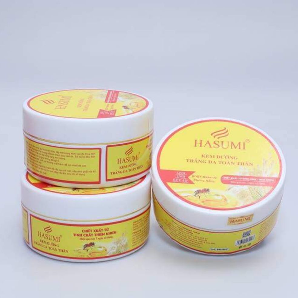 Kem dưỡng trắng da toàn thân Hasumi