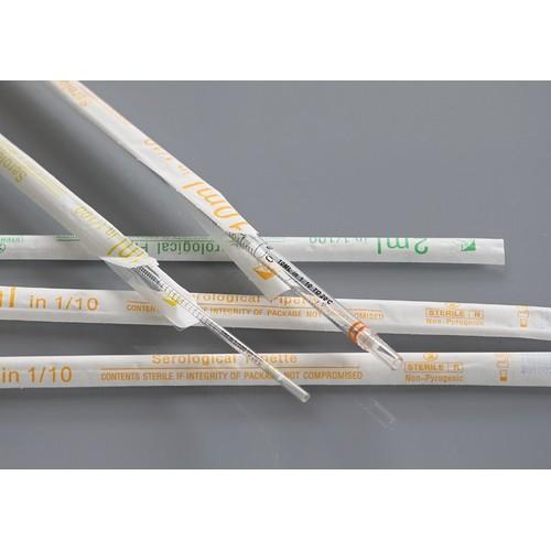 Pipet thẳng bằng nhựa 10ml tiệt trùng, đóng gói từng cái