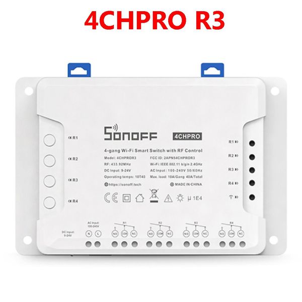Công tắc wifi điều khiển từ xa 4 thiết bị sonoff 4ch pro r3