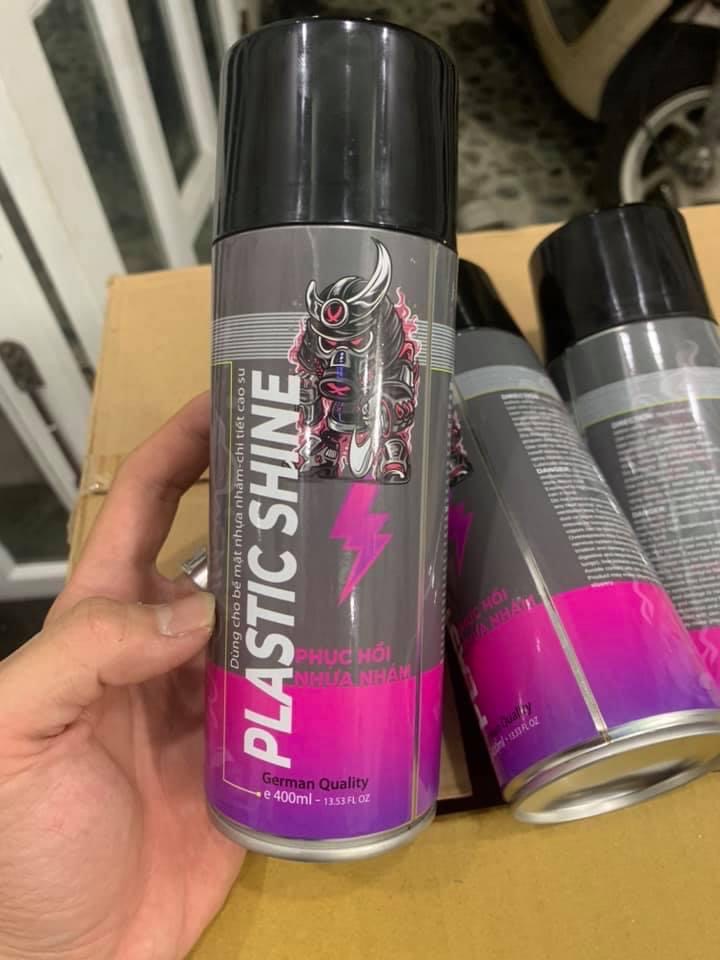 Phục Hồi Nhựa Nhám SPRAY KING Làm Bóng Mới Nhựa Nhám Cao Su