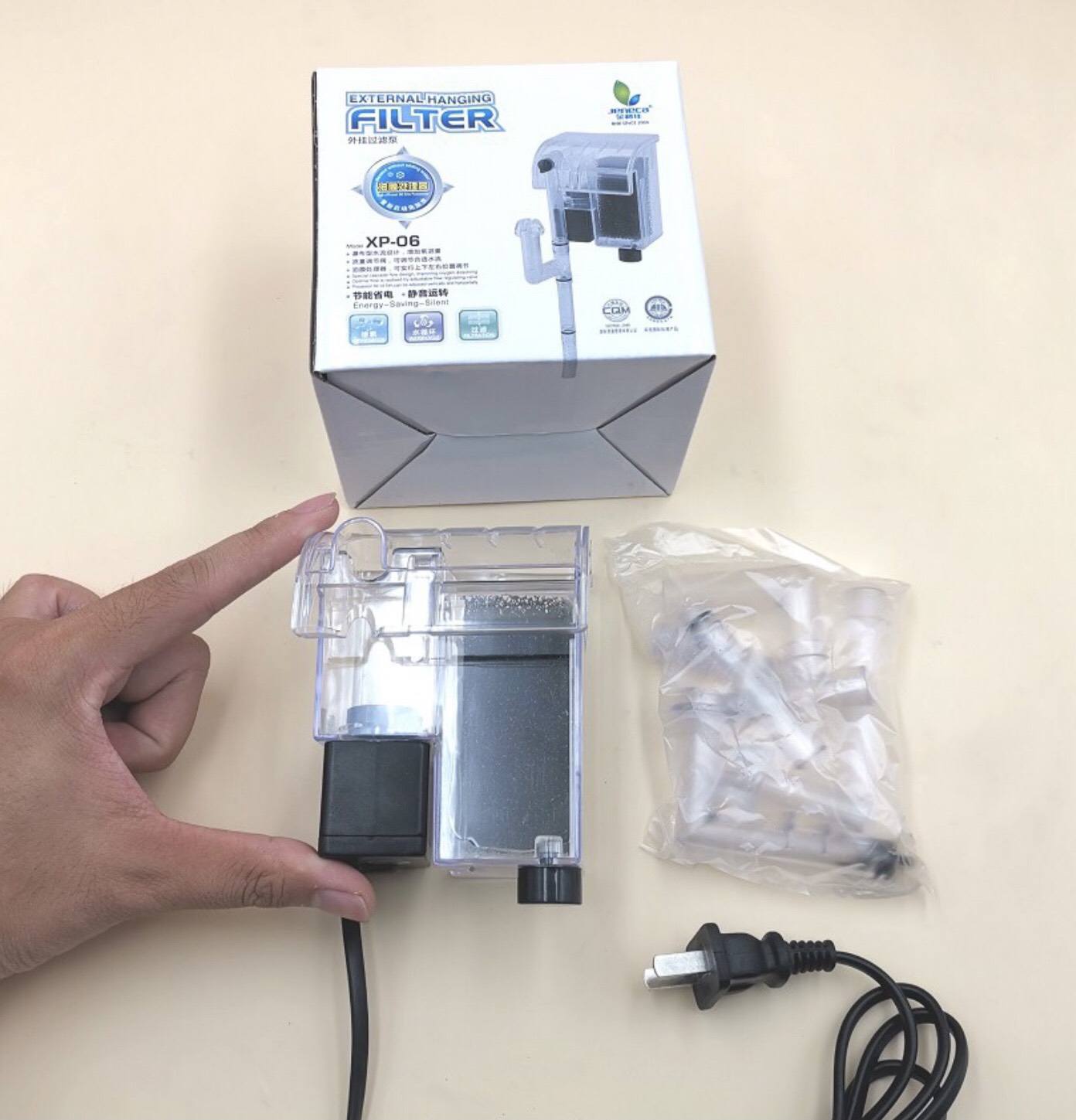 LỌC THÁC MINI JENECA HANGING FILTER XP-06
