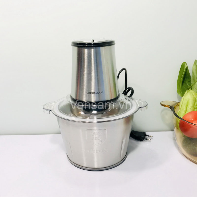 Máy xay thịt lock&lock 2l cối inox 304