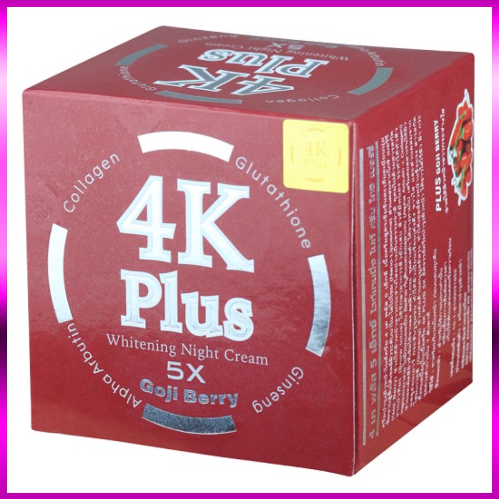 [HÀNG CHÍNH HÃNG] Kem Mụn 4K Plus 5X Đỏ Thái