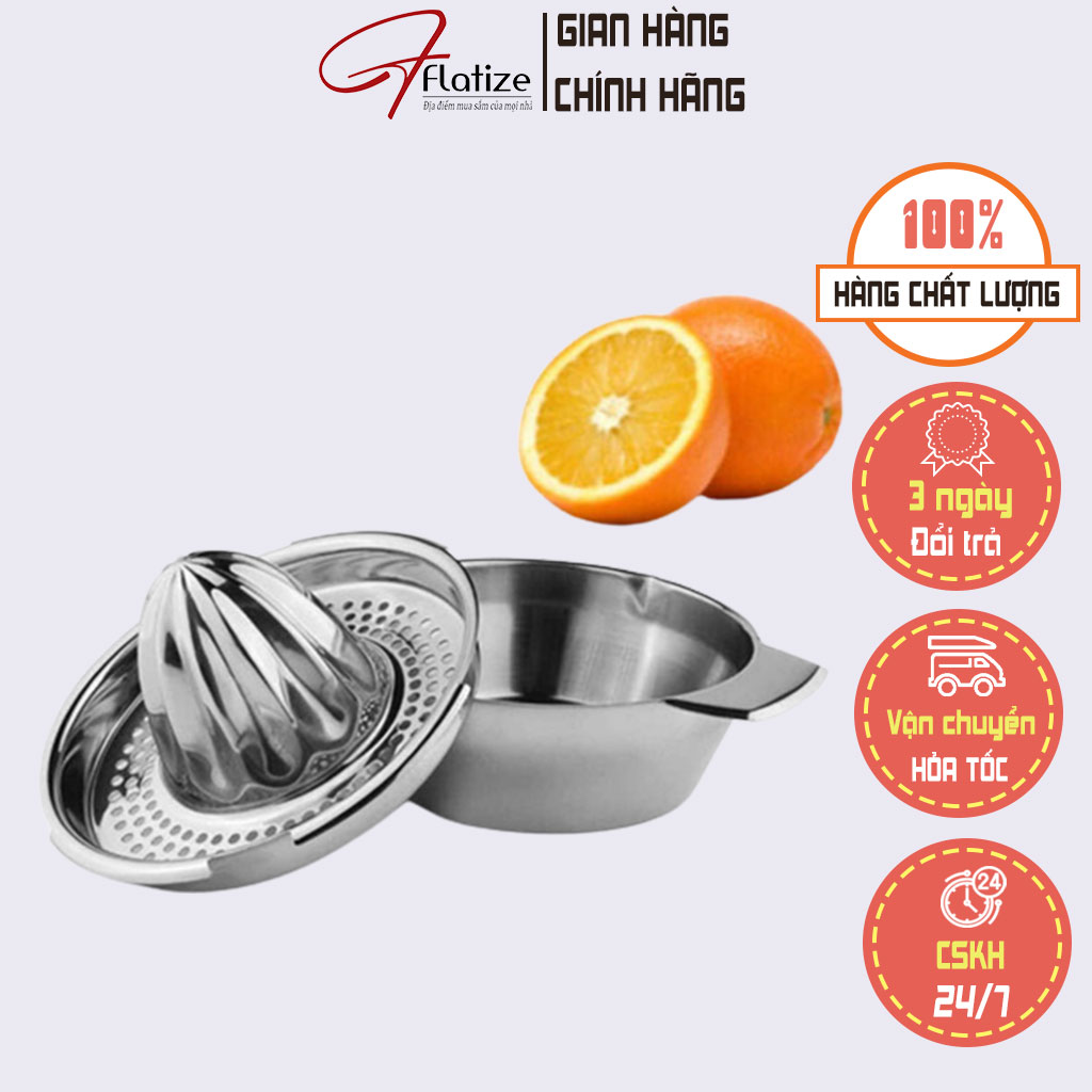 Vắt cam Inox, máy vắt cam, đồ vắt cam tiện lợi