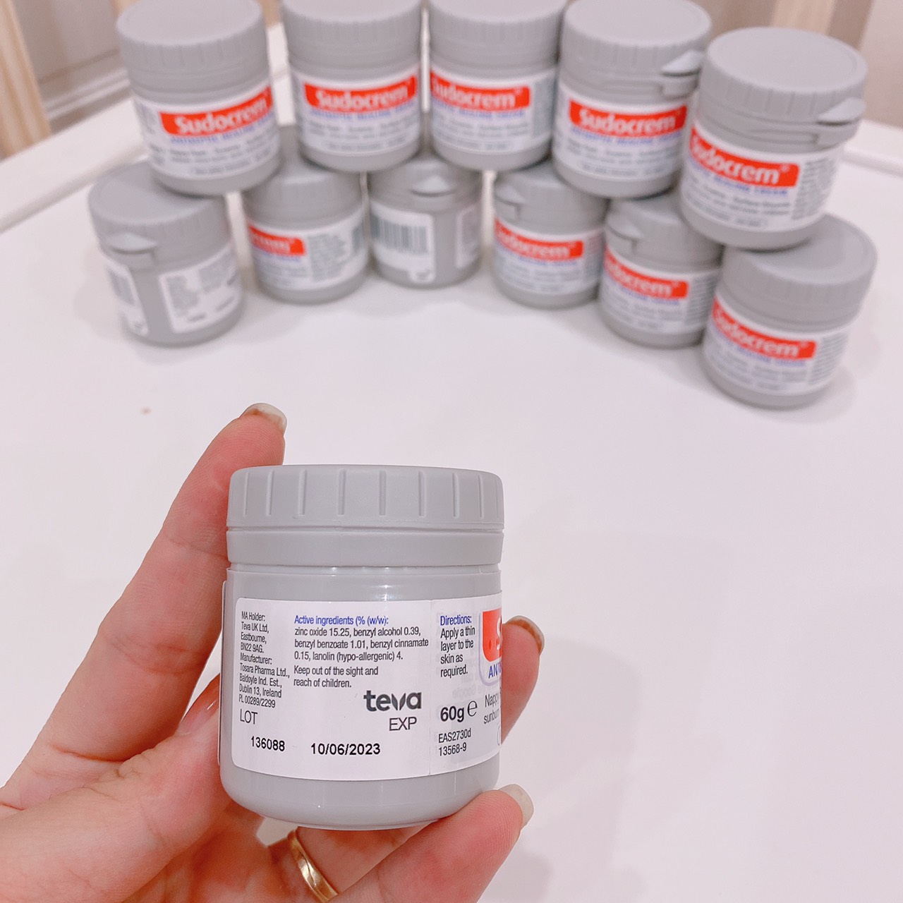Kem chống hăm tã đa năng Sudocream Healing Cream