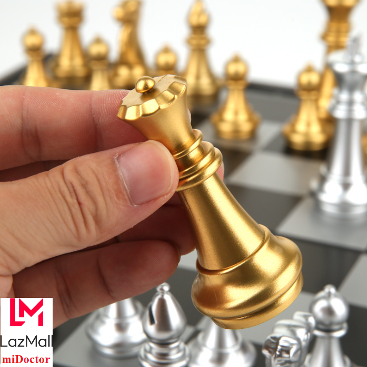 Cờ Vua Cỡ Lớn Nam Châm - Cờ Vua Cao Cấp - Hàng chính hãng miDoctor - 4812A