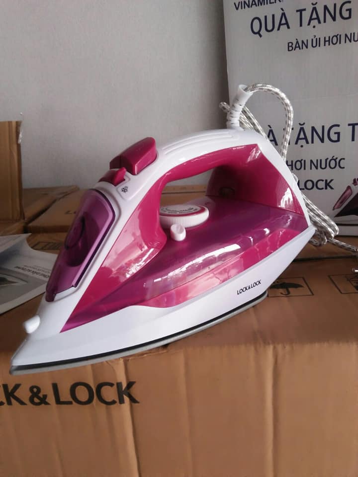 Bàn là hơi nước lock&lock eni147 - hàng chính hãng km vinamilk