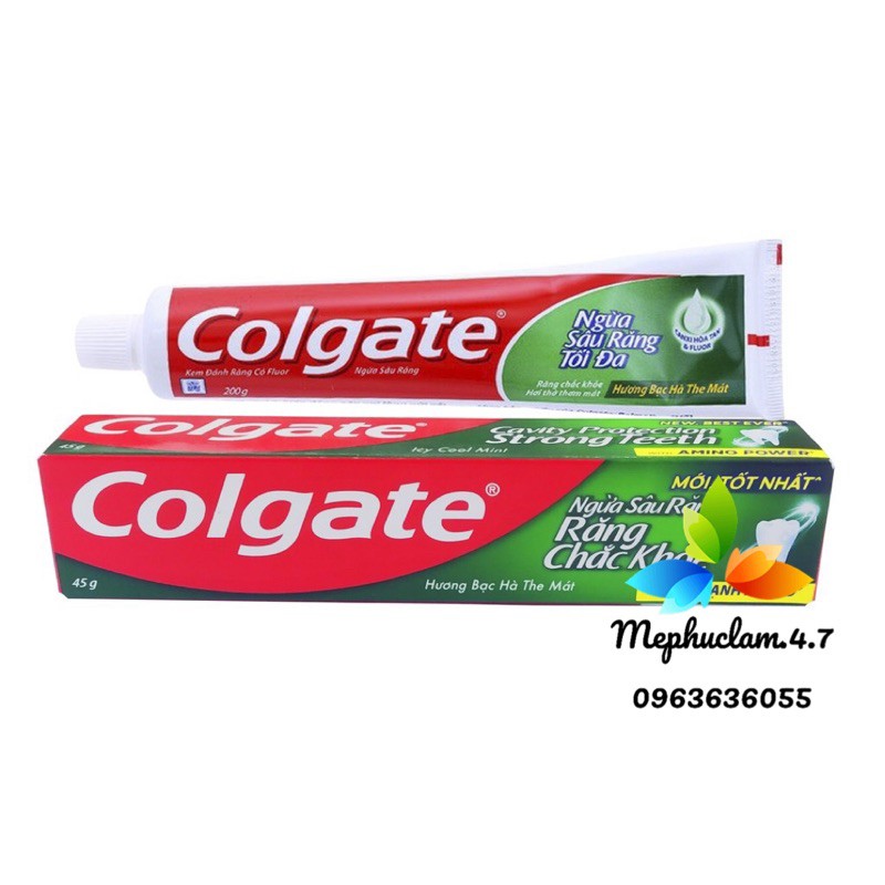 Kem đánh răng Col gate 45g (1 thùng 144 hộp)