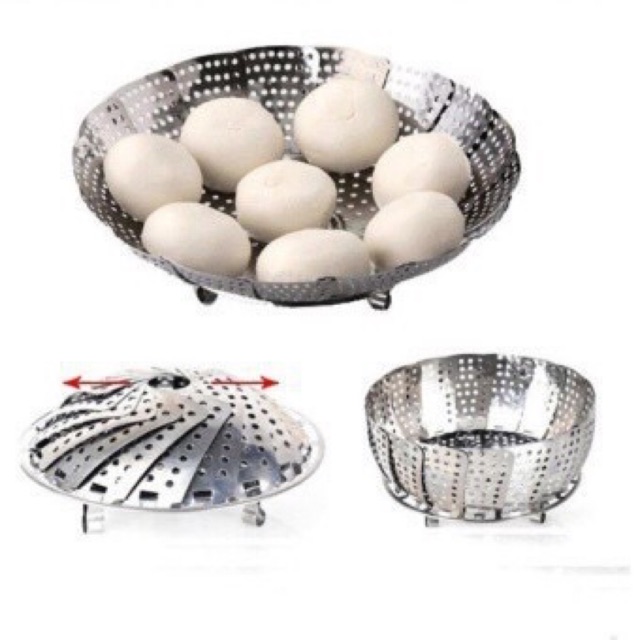Vỉ hấp đồ xôi inox đa năng tiện lợi