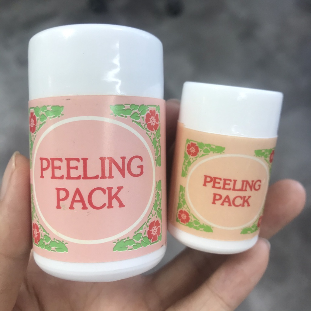Kem lột mụn cám Peeling pack 15g/60g gel lột mụn mũi