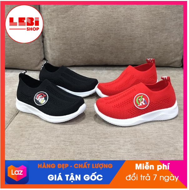 [HOT TREND 2021] Giày thể thao trẻ em Lebi Shop - Giày chun 381 - {HÀNG ĐẸP, GIÁ GỐC} Giày thể thao cho bé trai, giày cho trẻ em
