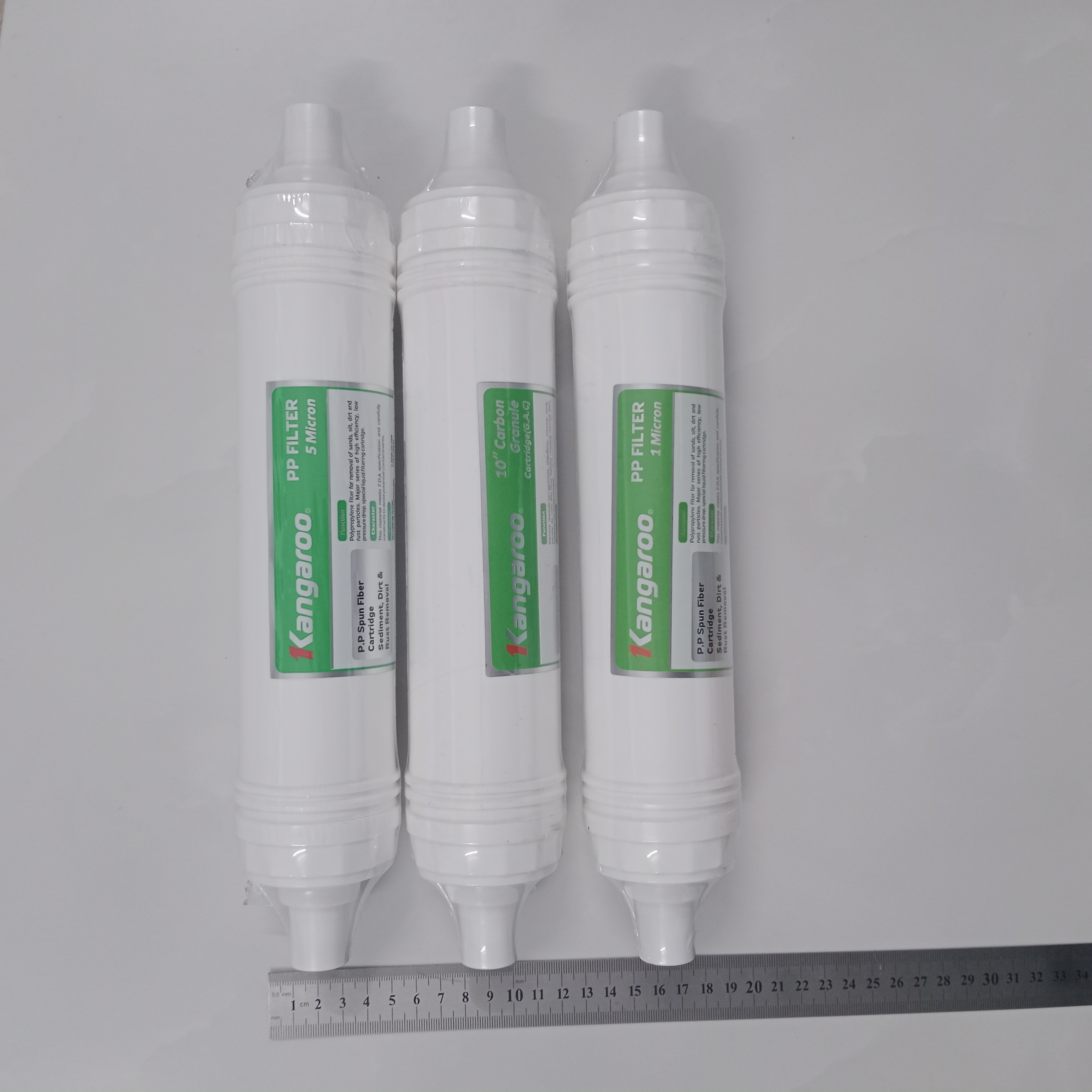 Lõi lọc chính hãng kangaroo. bộ lọc thô 1. 2. 3. bộ lõi lọc đúc kangaroo. máy lọc nước kg100hk. kg100es. kg100eo. kg10a4