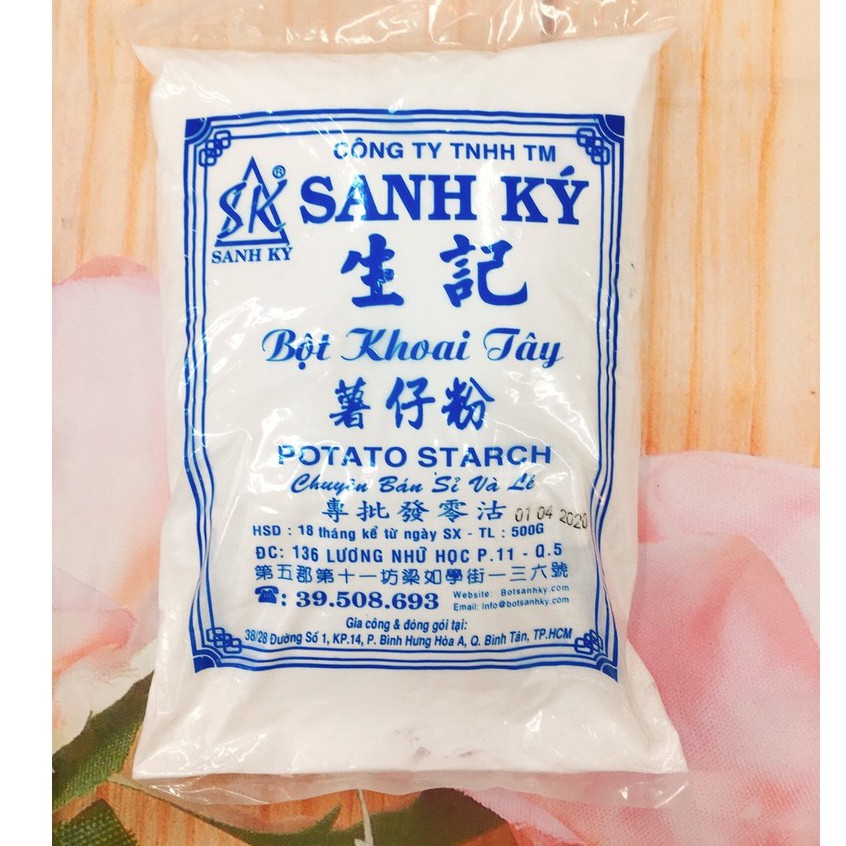Bột khoai tây sanh ký 500gr