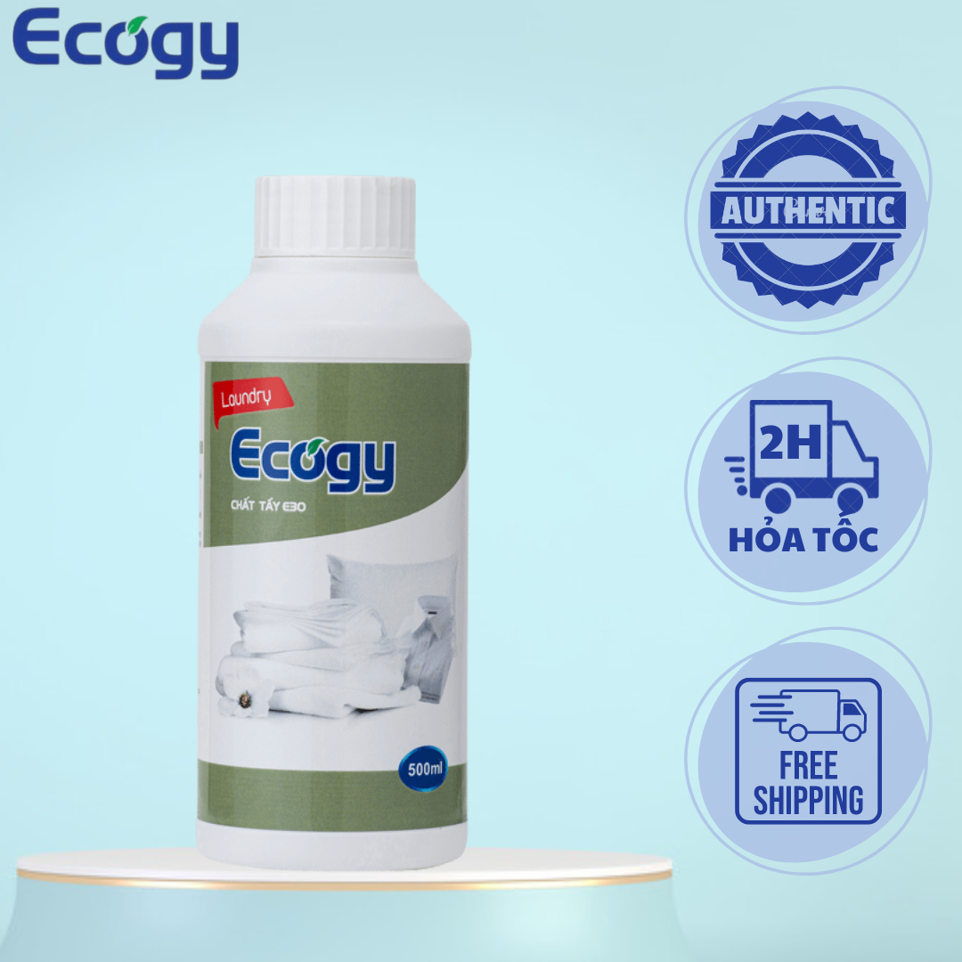 Chất tẩy ECOGY E30 tẩy sạch rỉ sét, đồ ăn, cafe, r.ư.ợ.u vang